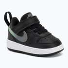 Взуття дитяче Nike Court Borough Low black/smoke grey/white/illusion green