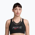 Бюстгальтер для тренувань Nike One black/smoke grey/university red