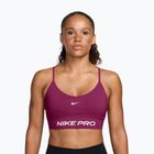 Бюстгальтер для тренувань Nike Pro Seamless Light Support true berry/white