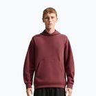 Кофта тренувальна чоловіча Nike 24.7 ImpossiblySoft Light Boulder/Black/Burgundy Crush