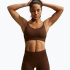 Шорти жіночі Nike Pro Seamless High-Waisted Biker 5" cacao wow