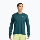 Лонгслів для бігу чоловічий Nike Miler bright spruce