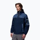 Чоловіча софтшелл куртка Columbia Challenger II Windbreaker collegiate navy/dark mountain