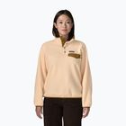Кофта флісова жіноча Patagonia Lightweight Synchilla Snap-T Pullover natural