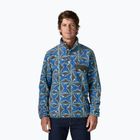 Кофта флісова чоловіча Patagonia Lightweight Synchilla Snap-T Pullover deep freeze: forge grey