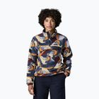 Кофта флісова жіноча Patagonia Lightweight Synchilla Snap-T Pullover smudge: smolder blue