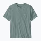 Футболка чоловіча Patagonia Daily Pocket Tee blue sage