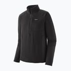 Кофта трекінгова чоловіча Patagonia R1 Pullover black w/black