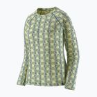 Кофта термоактивна жіноча Patagonia Capilene Midweight Crew sun quilt: blue sage