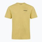Футболка чоловіча Patagonia Capilene Cool Daily Boardshort Logo limestone yellow - light limestone yellow x-dye