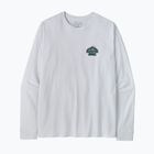 Лонгслів чоловічий Patagonia Great Waves Responsibili-Tee LS fiber white