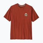 Футболка чоловіча Patagonia Great Waves Responsibili-Tee rusty red