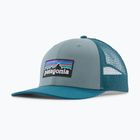 Кепка Patagonia P-6 Logo Trucker Hat blue sage
