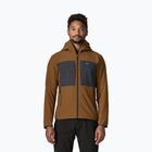 Кофта трекінгова чоловіча Patagonia R2 TechFace Hoody deer brown