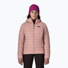 Пуховик жіночий Patagonia Down Sweater Hoody moonrise taupe
