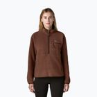 Кофта флісова жіноча Patagonia Retro Pile Marsupial berm brown