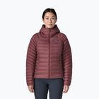 Пуховик жіночий Patagonia Down Sweater Hoody dark ruby