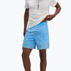 Шорти для бігу чоловічі HOKA Glide Short 7" CLF PRT mineral blue