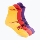 Шкарпетки HOKA No-Show Run Sock 3-pack egg yolk/cerise/virtual violet
