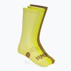 Шкарпетки Hoka Crew Run Sock 3-pack hoka citrus/pomelo yellow/mustard seed