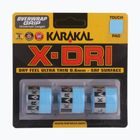 Накладки для сквошу Karakal X-Dri Grip 3 шт сині.