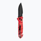 Ніж туристичний TB Outdoor CAC Serration Manche Toxifie PA6 GF red