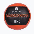 М'ячі медичний (волбол) Sveltus Wall Ball 9 кг black/red