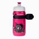 Дитяча велосипедна пляшка для води з кріпленням Zefal Set Little Z-Ninja Girl рожева ZF-162I