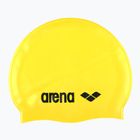 Шапочка для плавання Arena Classic Silicone жовта / чорна