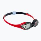 Окуляри для плавання дитячі arena Spider red/smoke/black
