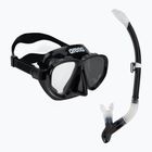 Набір для снорклінгу arena Premium Snorkeling Set black/clear/black