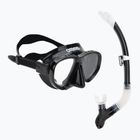 Набір для снорклінгу дитячий arena Premium Snorkeling Set Jr black/clear/black