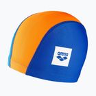 Дитяча шапочка для плавання Arena Unix II Jr синя/помаранчева/блакитна