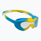 Маска для плавання дитяча arena Spider Mask clear/yellow/lightblue