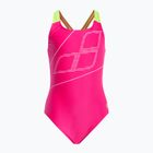 Купальник суцільний дитячий Arena  Swim Pro Back Logo freak rose/soft green