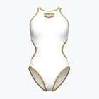 Купальник суцільний жіночий Arena One Biglogo One Piece white/gold