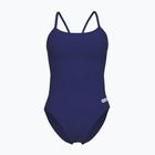 Купальник суцільний жіночий arena Lace Back Solid navy/white