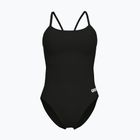 Купальник суцільний жіночий arena Lace Back Solid black/white