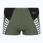 Боксерки для плавання чоловічі arena Stripe Swim Short sage/black/multi