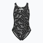 Купальник суцільний дитячий arena Escape Swim Tech L black/team black