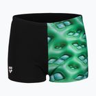 Боксерки для плавання дитячі arena Foam Swim Short black/soft green multi