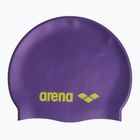 Шапочка для плавання Arena Classic Silicone фіолетова / ніжно-зелена