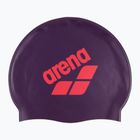 Шапочка для плавання arena Big Logo plum/bright coral