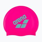 Шапочка для плавання arena Big Logo shocking pink/water