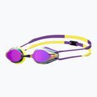 Окуляри для плавання arena Tracks Mirror violet/plum/artic lime