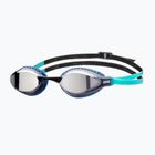 Окуляри для плавання Arena Air-Speed Mirror сріблясті / темно-сині / водні
