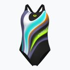 Купальник суцільний жіночий arena Water Fluids Swim Pro Back black multi/black