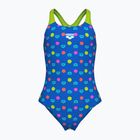 Купальник суцільний дитячий arena Multiple Dot Swim Pro Back multi blue/artic lime