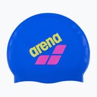 Шапочка для плавання arena Big Logo neon blue/shocking pink/yellow star