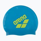 Шапочка для плавання arena Big Logo blue cosmo/artic lime